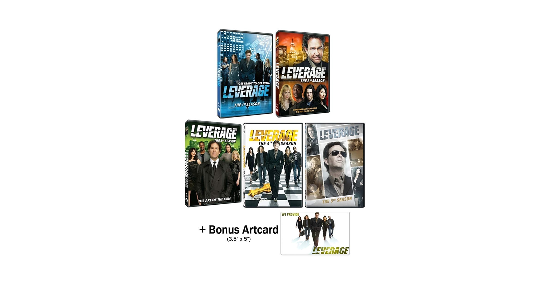 レバレッジ シーズン1-5 コンパクトDVD-BOX Amazon.com: レバレッジ コンパクト DVD‐BOX シーズン1 : Movies