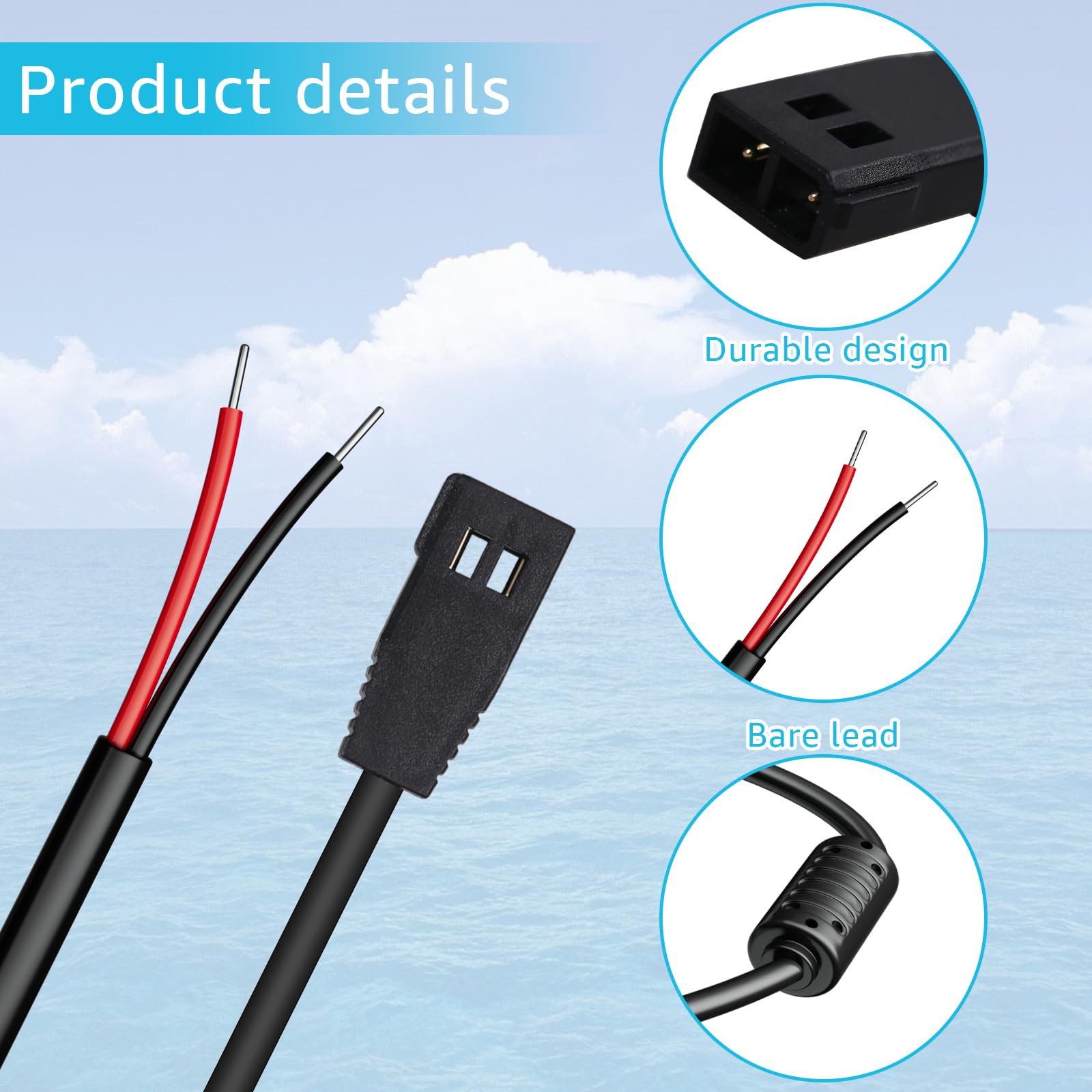 Amazon | SigeIy PC 11 - フィルター付き電源ケーブル、Humminbird