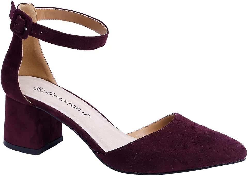 womens 2 inch block heels