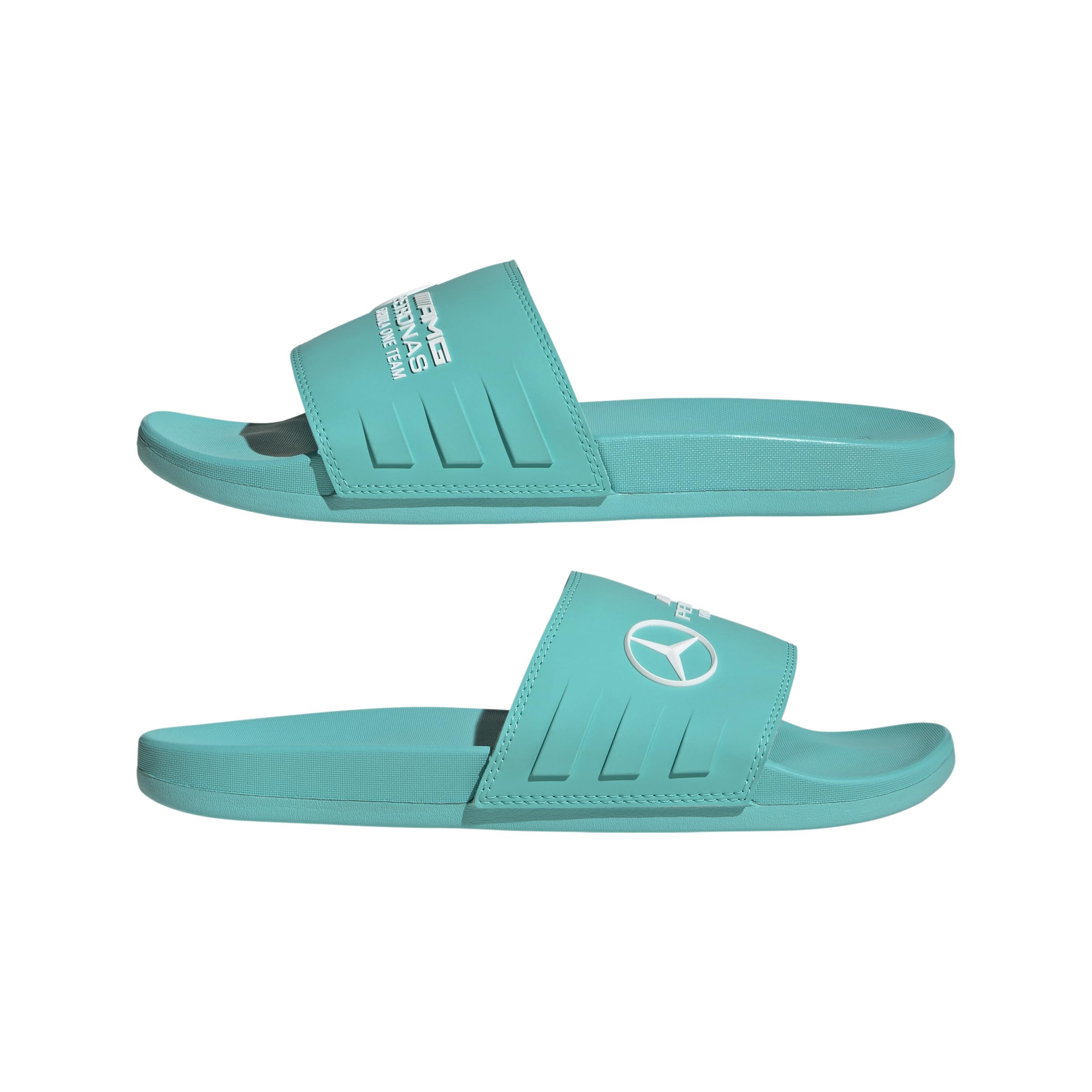 adidas Unisex MERCEDES - AMG PETRONAS FORMULA ONE TEAM ADILETTE COMFORT SLIDES – Bild 6