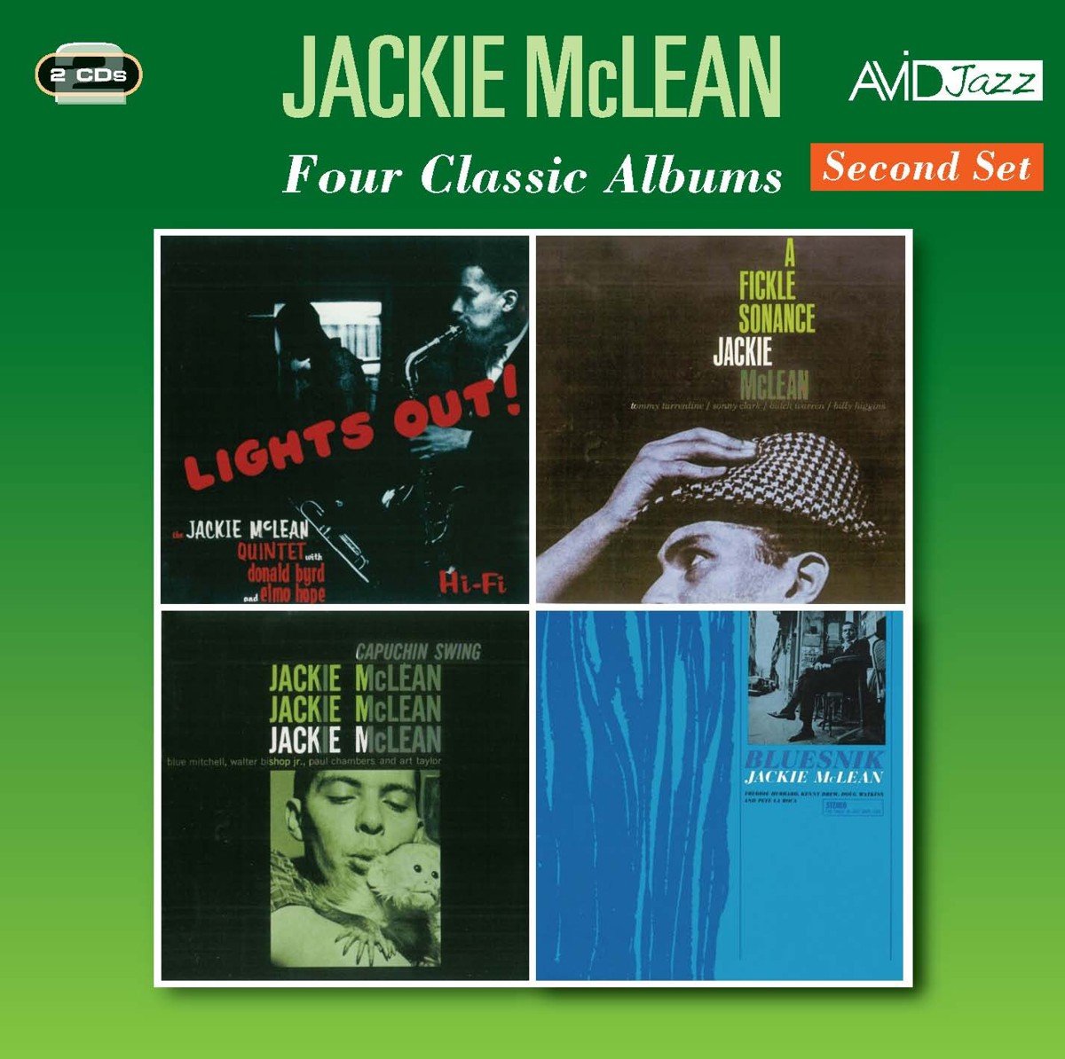 Four Classic Albums: Second Set by Jackie McLean (CD, 2018)