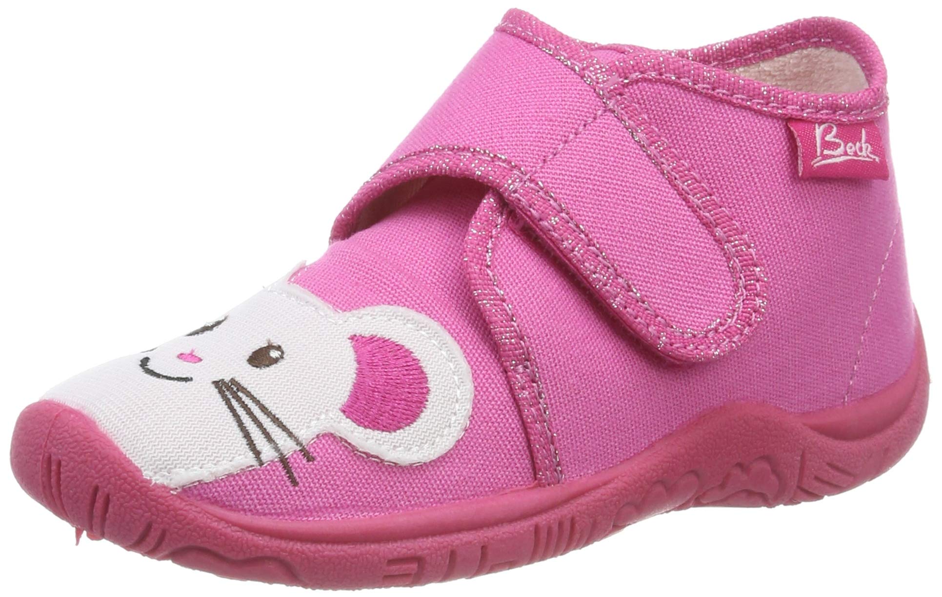 Beck Girls Little Mouse Slippers