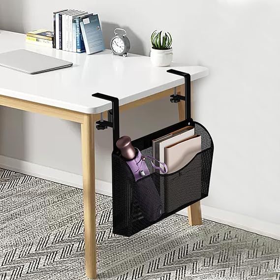 LUKETURE Under Desk Drawer, Hanging Desk Organizer, Under