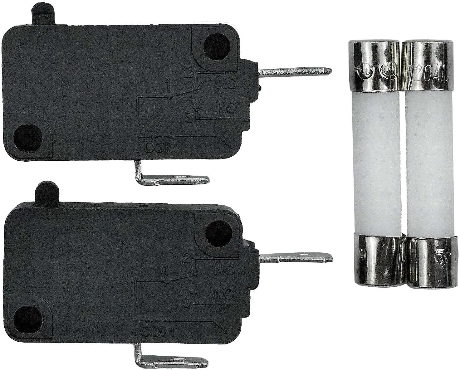 5304509459 Microwave Door Switch (Normally Closed) and SlowBlow Ceramic Fuses