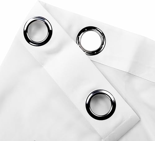 Miniatura 3 de cololeaf Cortinas de gasa transparentes extralargas y anchas con ojales, cortina ancha para sala de estar, dormitorio, pasillo, puerta de patio,