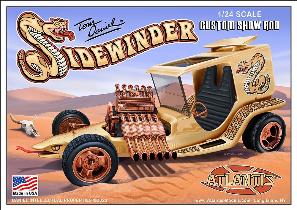 Amazon.com: Tom Daniel - 1:24 Scale Model Kit - Sidewinder Custom