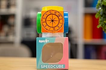 Amazon.com: iYallow Time Machine Speed Cube 2x2 (Roman