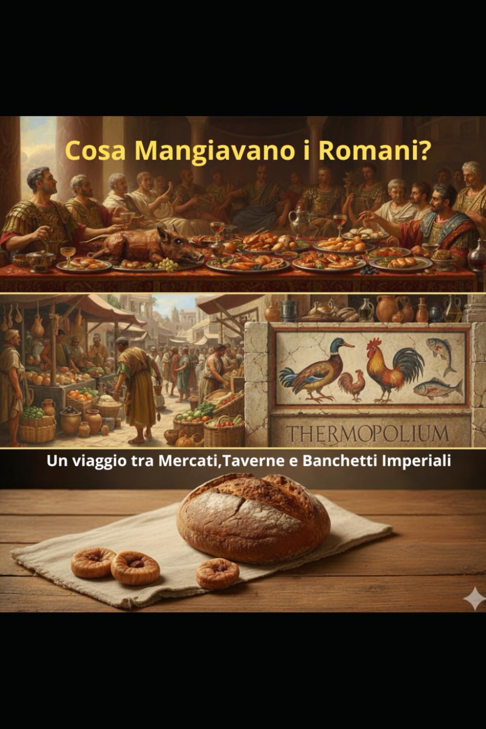 Cosa Mangiavano i Romani?: Un viaggio tra Mercati,Taverne e banchetti Imperiali