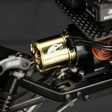 INJORA Gold Viper 1721 Brushless Motor 2800KV for 1/18 TRX4M Ascent-18 Upgrade