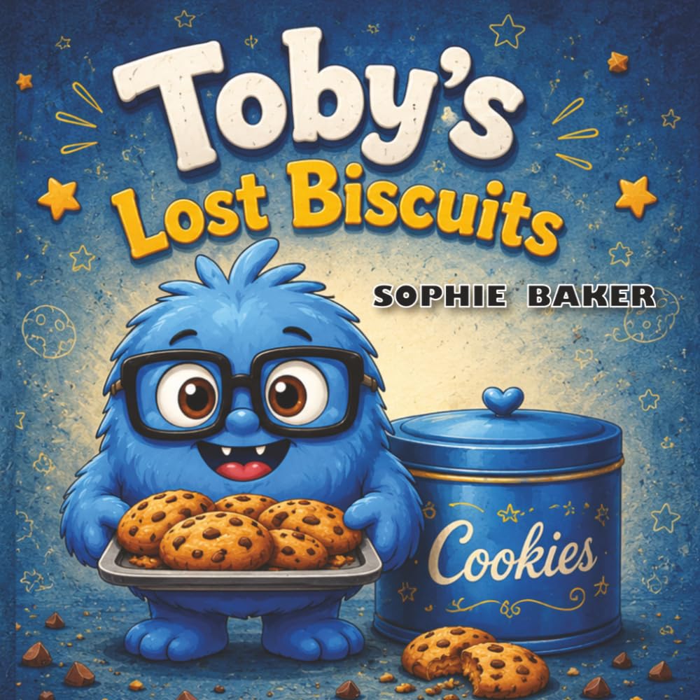 Toby’s Lost Biscuits: A Fun Counting and Addition Book for Kids Ages 4-7 (Toby the Math Monster)