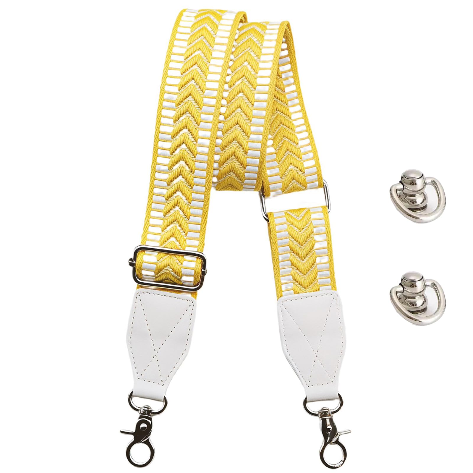 LEMEDE Purse Strap Replacement Crossbody 1.5" Wide Shoulder Strap Adjustable Straps Handbag Strap Replacement Belts