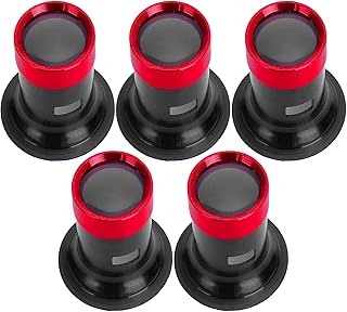 Watchmaker Loupe, Aluminum Alloy Watch Repair Glass Lens Magnifier Loupe Accessory with 3X, 5X, 10x, 15x, 20x Magnification, Jewelers Loupe Aluminum Alloy Eye Loupe Repair