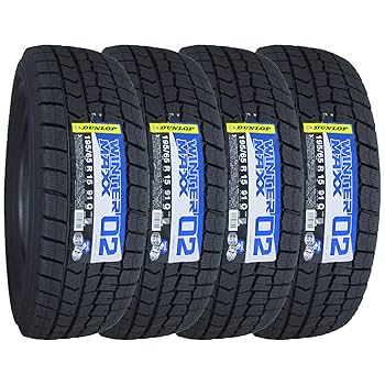 15インチ DUNLOP スタッドレスタイヤ　4本セット　カバー付　WM02 Amazon | ダンロップ(DUNLOP) 195/65R15 91Q スタッドレスタイヤ