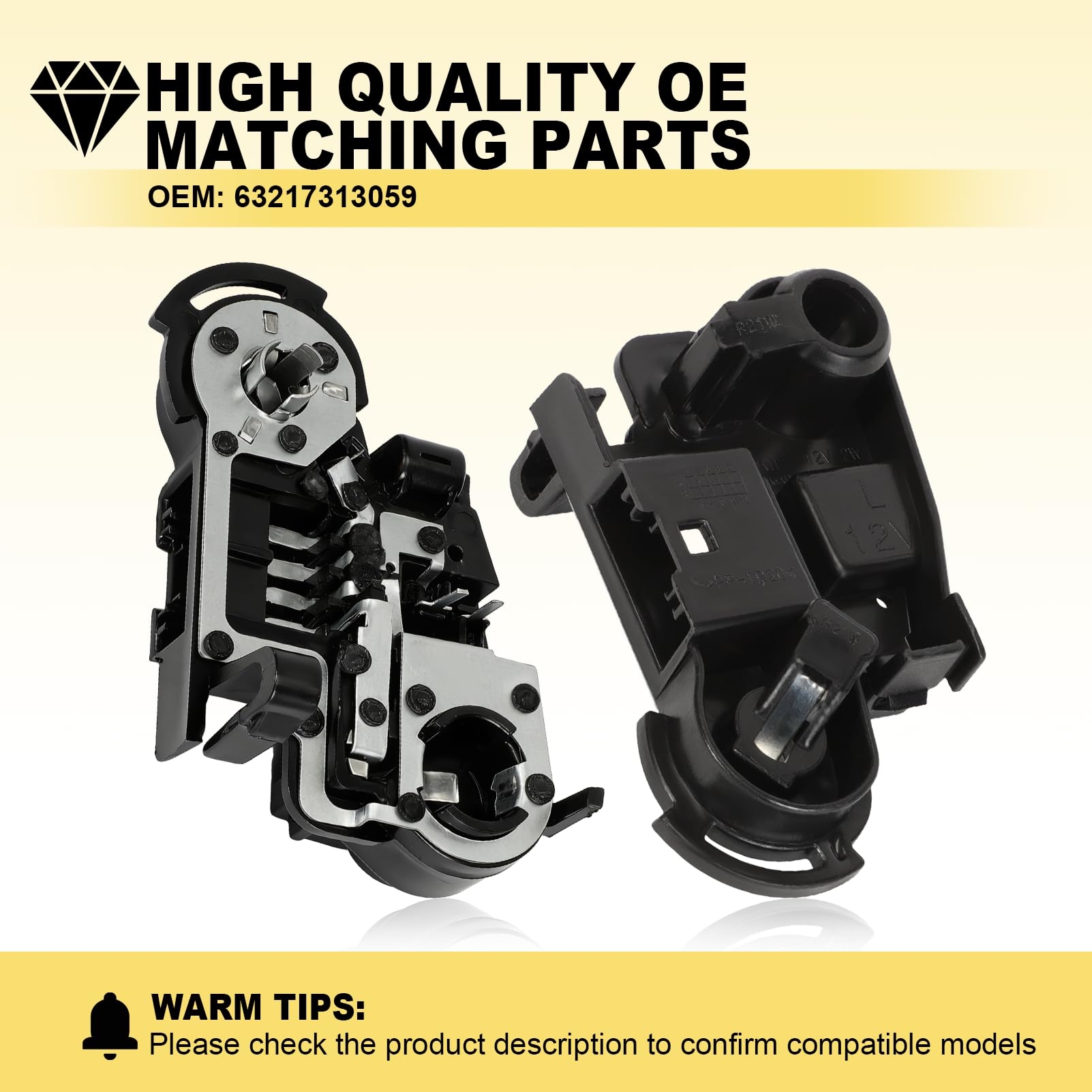 Supporto per portalampada posteriore per BMW Serie 3 F30 F31 F80 M3 2011-2015, supporto per lampadina posteriore stabile, sinistro 63217313059