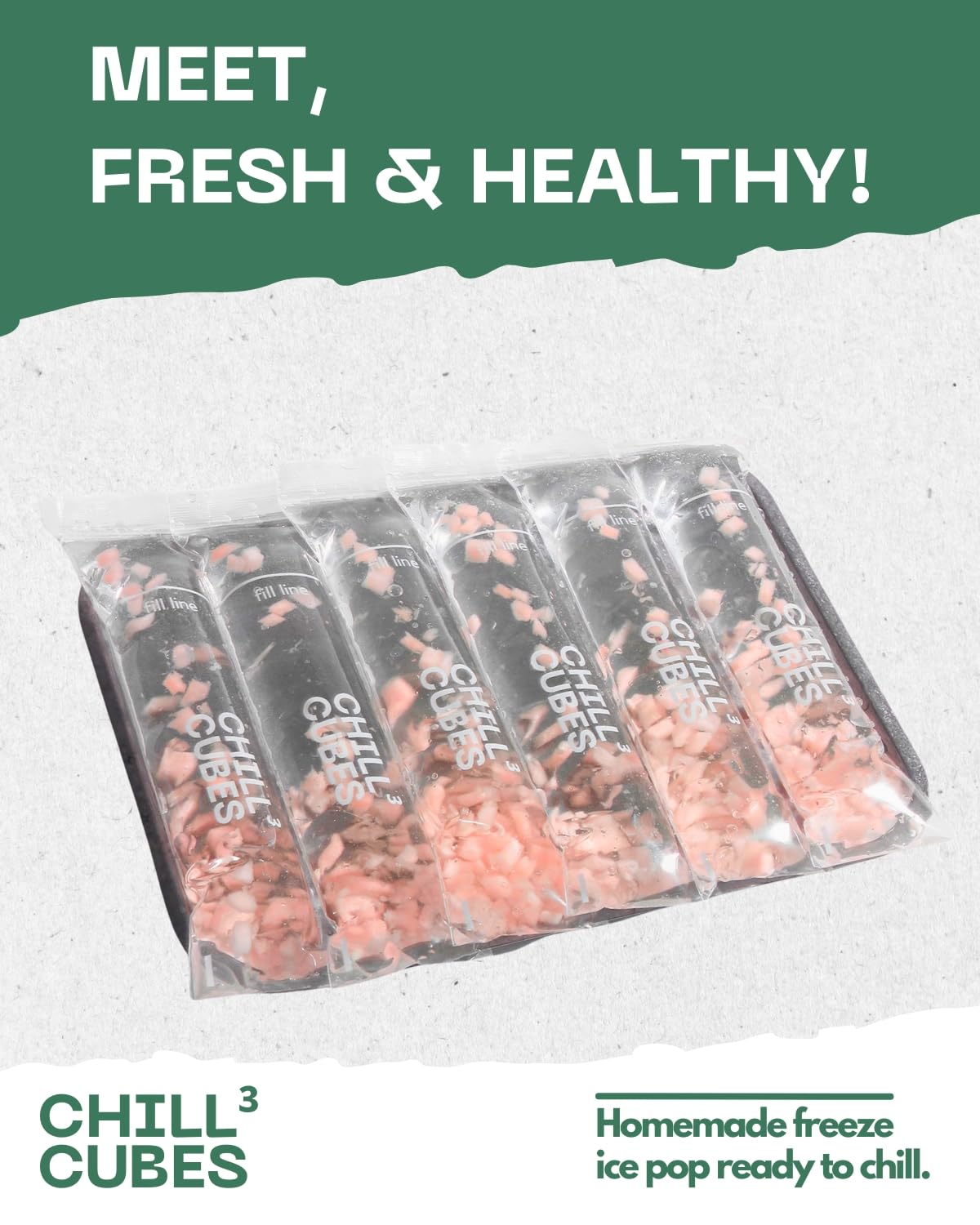 200 bolsas desechables para moldes de paletas – Fácil de llenar y sellar con cremallera, bolsas de paletas para dulces congelados, fiestas y más – sin BPA