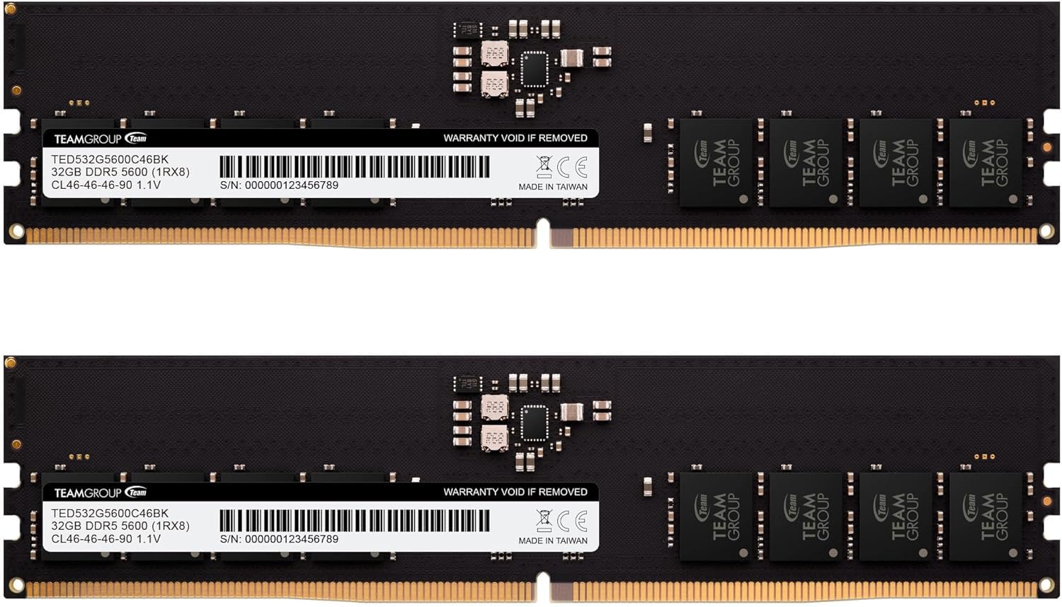 Amazon.co.jp: TEAMGROUP (旧称 Team) DDR5 5600MHz 64GB (32GBx2枚