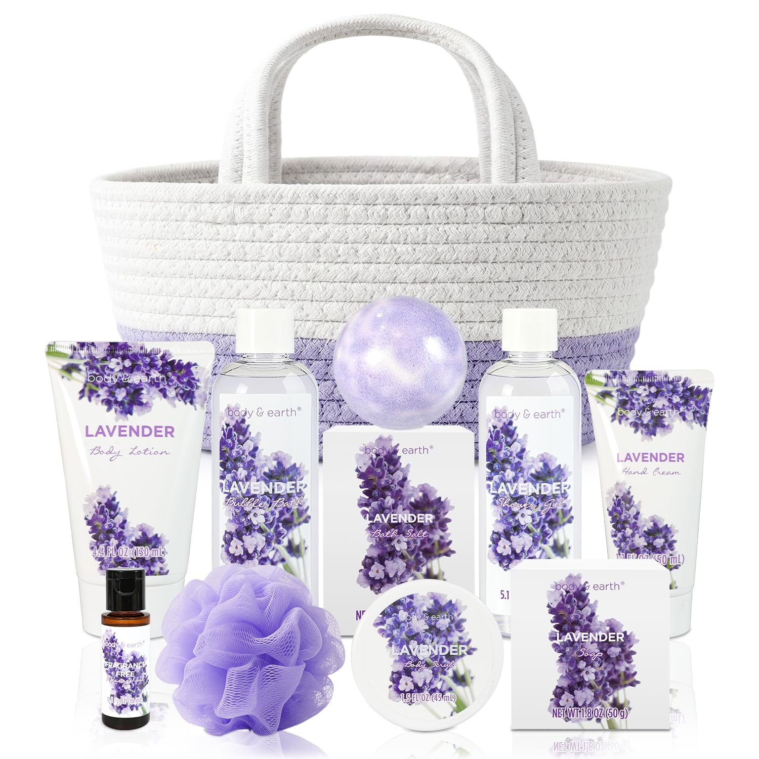 BODY & EARTH Lavender Set