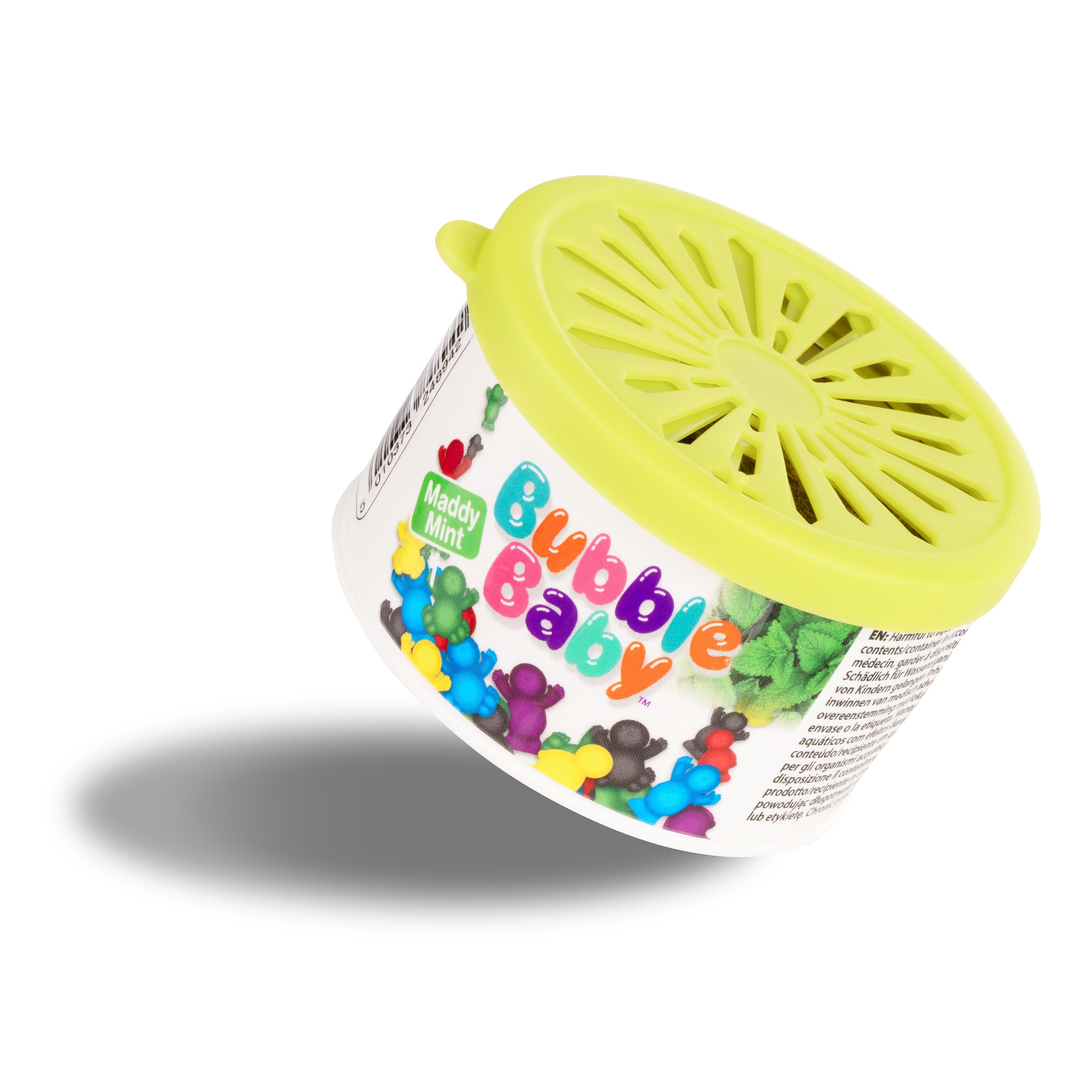 Mint Fragranced Organic Tub Long Lasting Car Air Freshener & Odour Eliminator (Pack of 1)