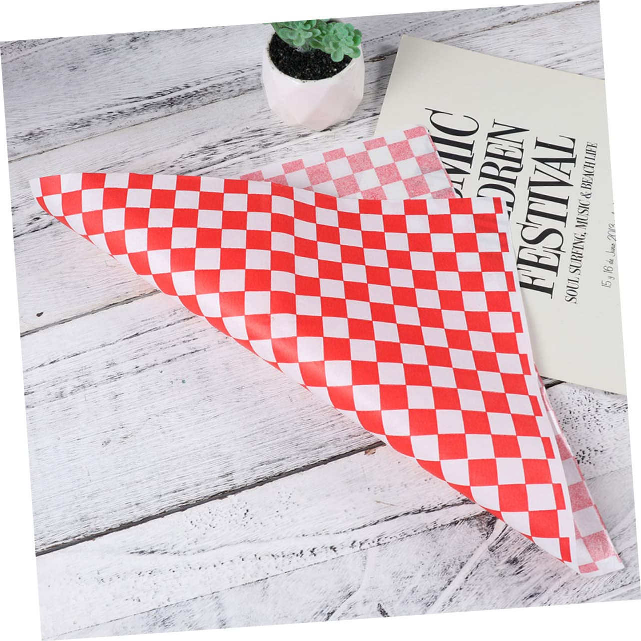 Zerodeko 400 Szt Arkuszy Do Burgerów Papier Pergaminowy Papier Zagęszczony Do Gotowania I Pieczenia