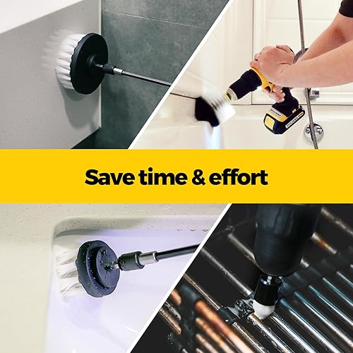 Miniatura 5 de Holikme - Juego de 4 cepillos de limpieza para taladro