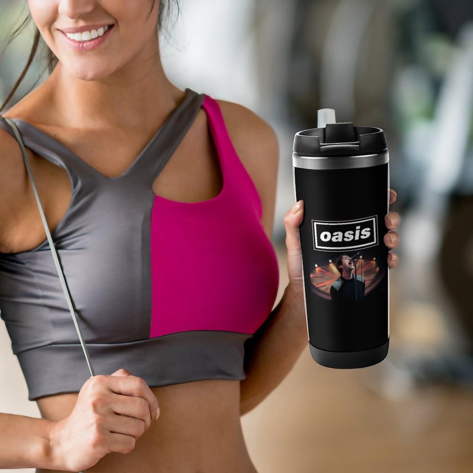 Amazon | 真空タンブラー OASIS オアシス バンド 水筒 魔法瓶