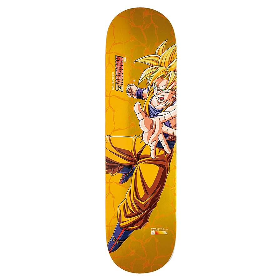 DRAGON BALL スケボー　8.5インチ Primitive DBZ Rodriguez Super Saiyan Goku 8.5 Inch