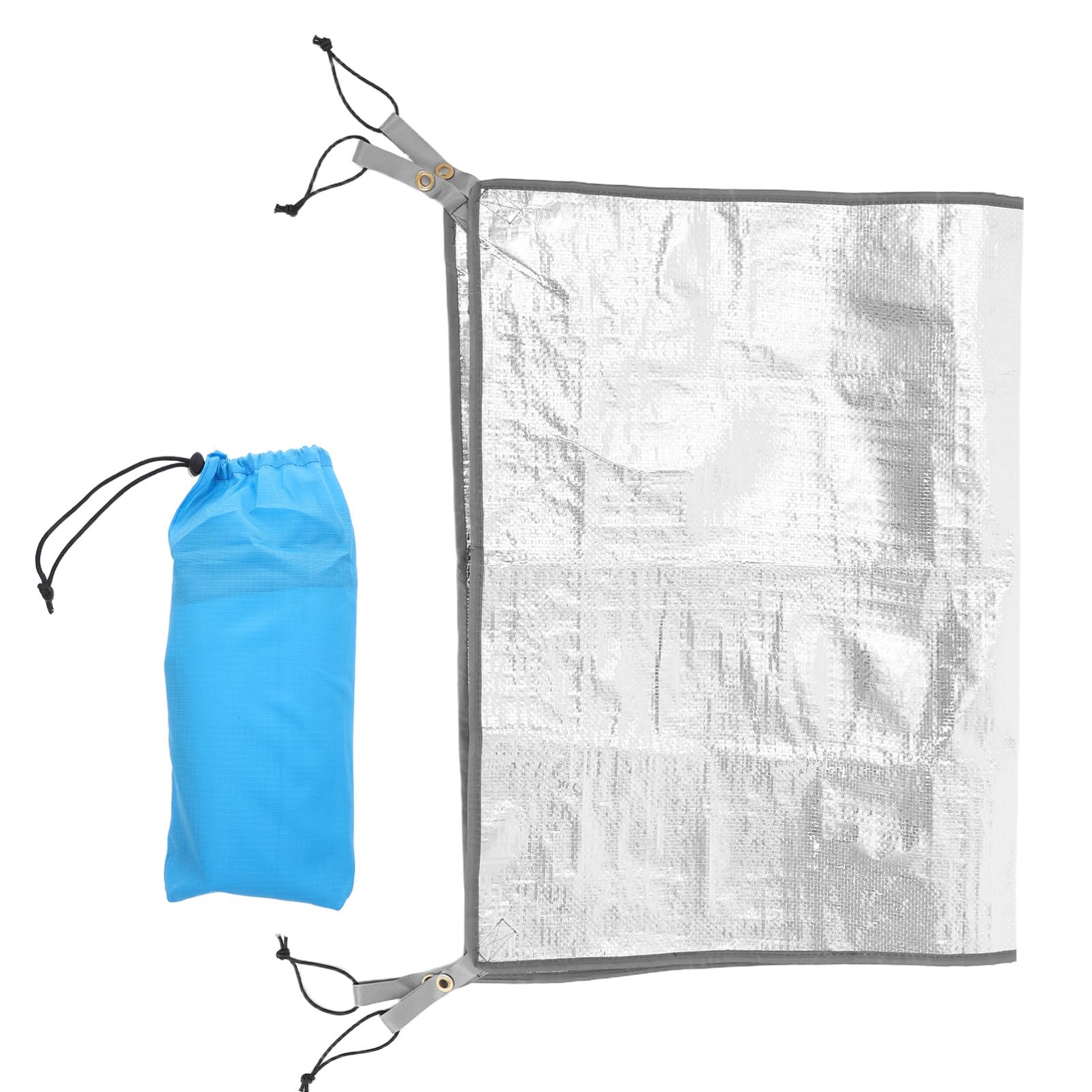 Happyyami Tent Mat: Foldable PE Aluminum Foil Picnic Mat - Double-Sided Insulating Camping Blanket - Waterproof For Beach Tent And Outdoor Activities