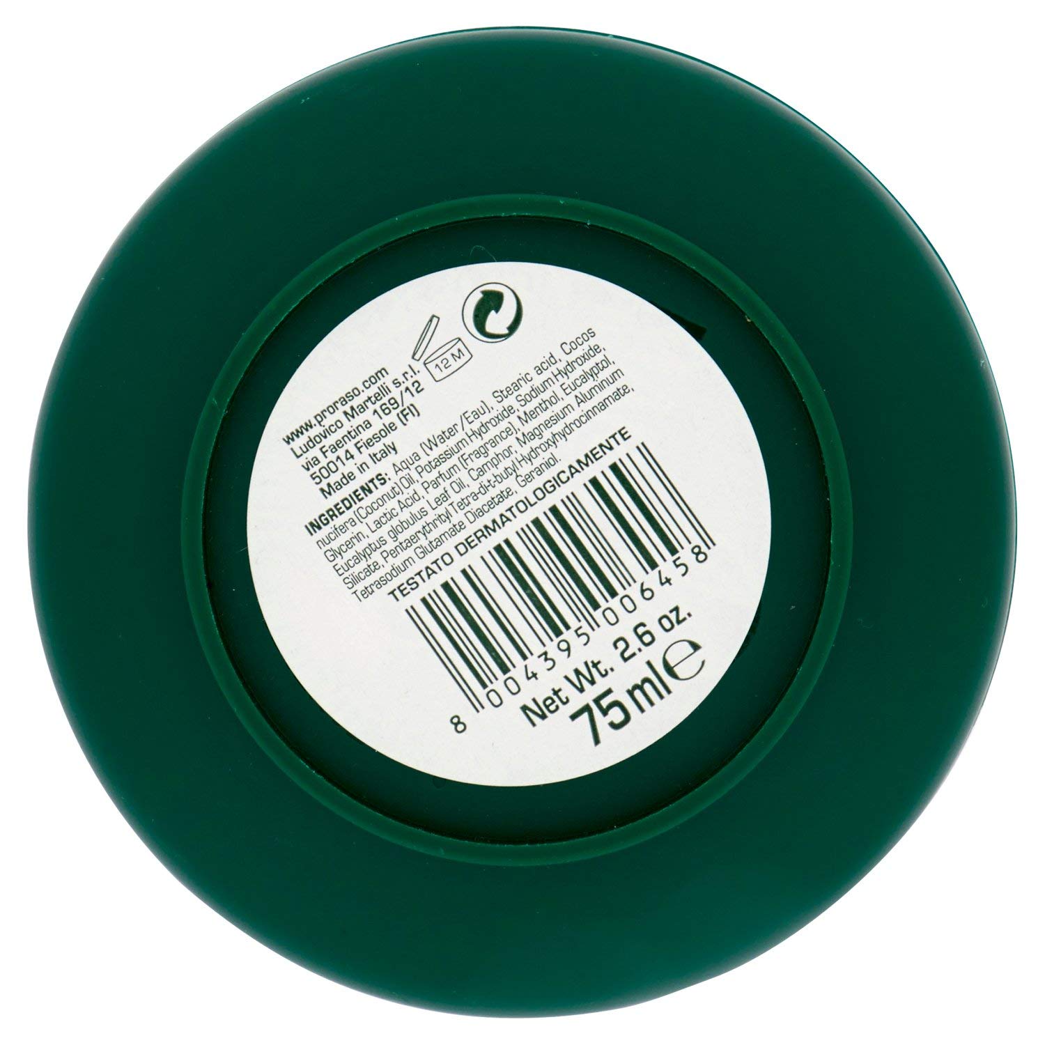 Krem do golenia Crema Barba Ciotole Verdi 75ml - Proraso