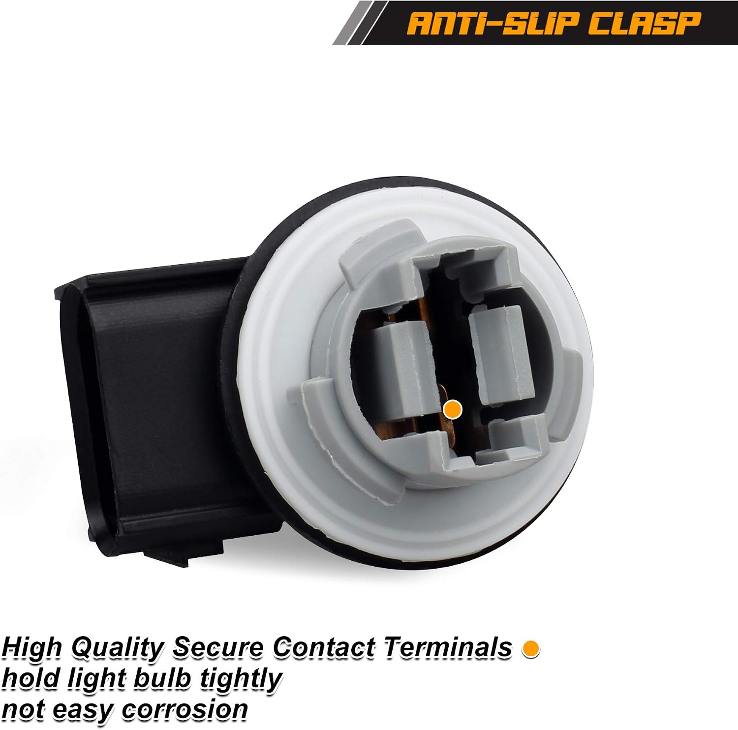 NDRUSH Turn Signal Light Socket Assembly Compatible With Ford 2009-2014 F150 F250 F350 Super Duty Edge