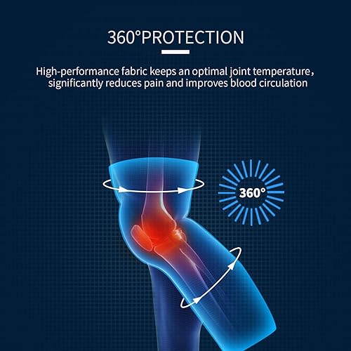 Miniatura 4 de Perneras de compresión de largo completo, para proteger toda la pierna y las rodillas, para hombre o mujer, para baloncesto, para la artritis, para