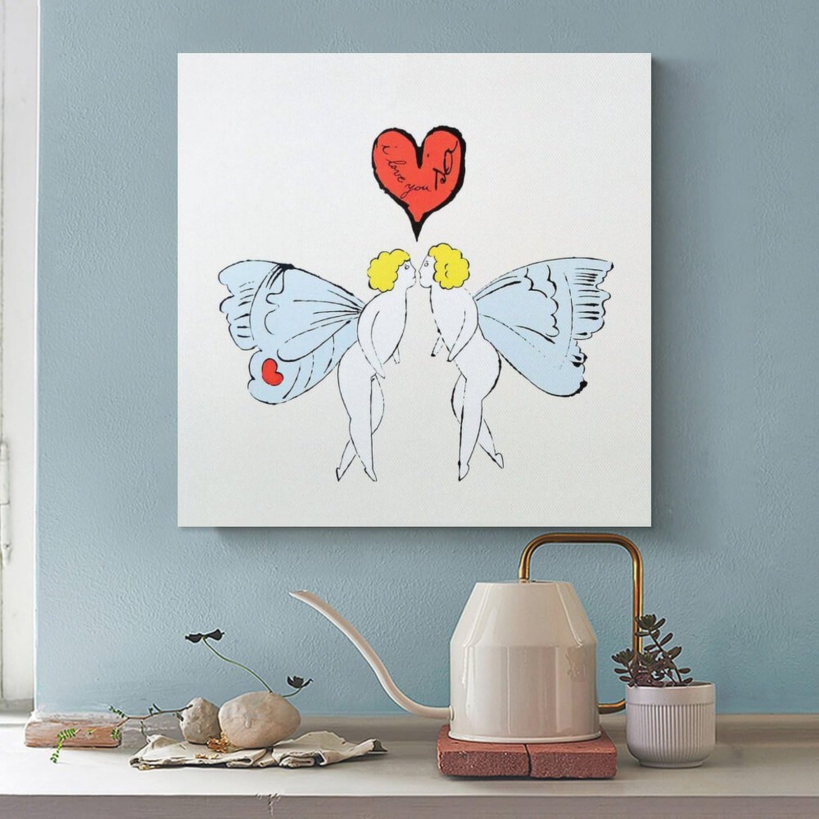 アンディ・ウォーホル アートポスター「I Love You So」額装済 Andy Warhol: I Love You So Print – MoMA Design Store