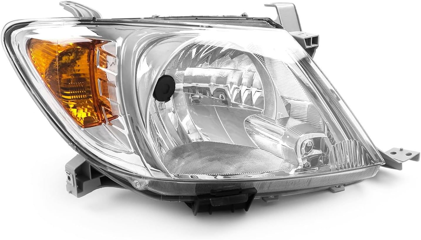 1X Headlight Head Light Lamp for Toyota Hilux Vigo 2005 2006 2007 (Left Driver Side W/O Light)