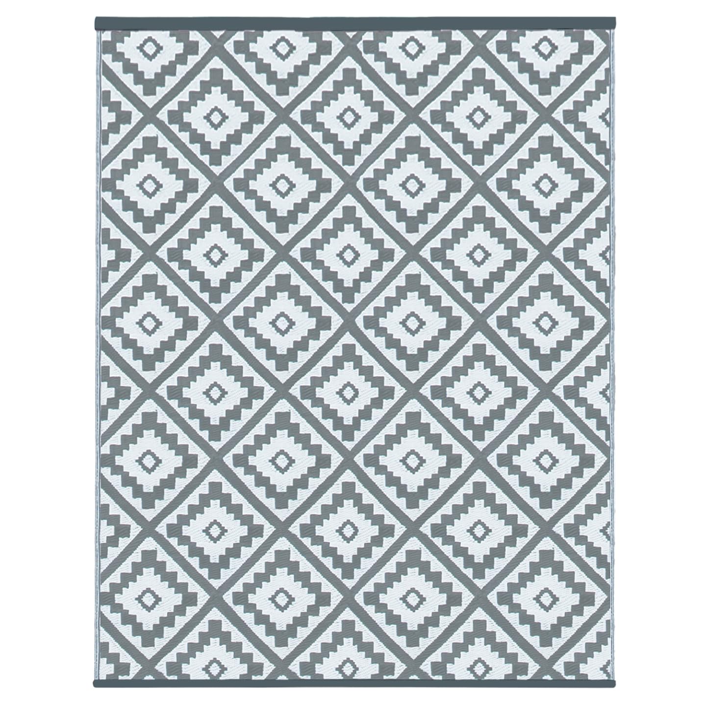 IDMarket - Tapis extérieur Bahamas Gris 180 x 280 CM