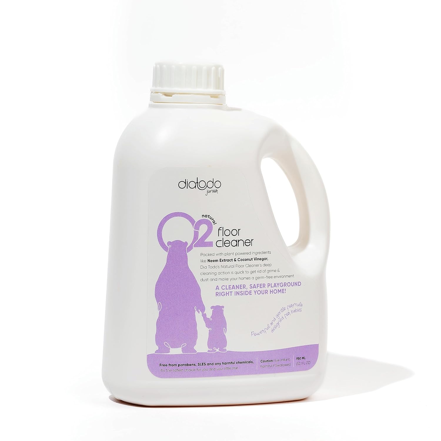 Diatodo Floor Cleaner Natural & Organic Liquid Disinfectant, Baby