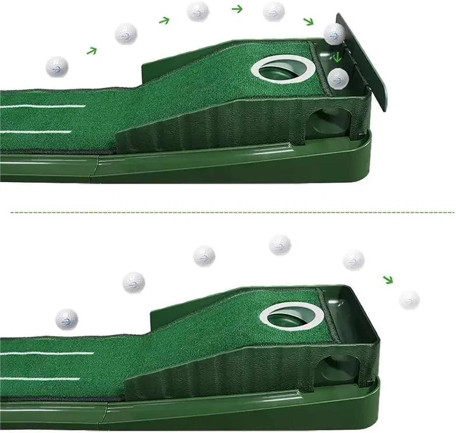 Compatible Portable Mini Golf Putting Mat for Indoor & Outdoor Use