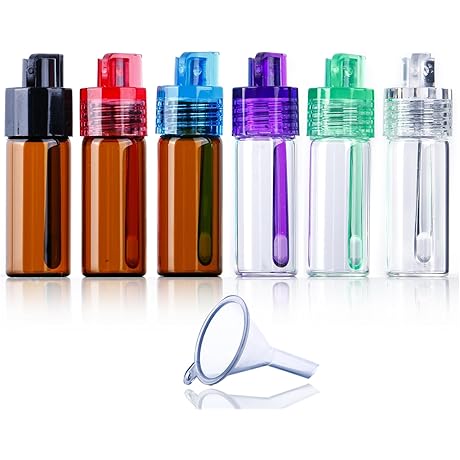 Leak-Proof Portable Pepper Shaker & Snuff Bottle Set