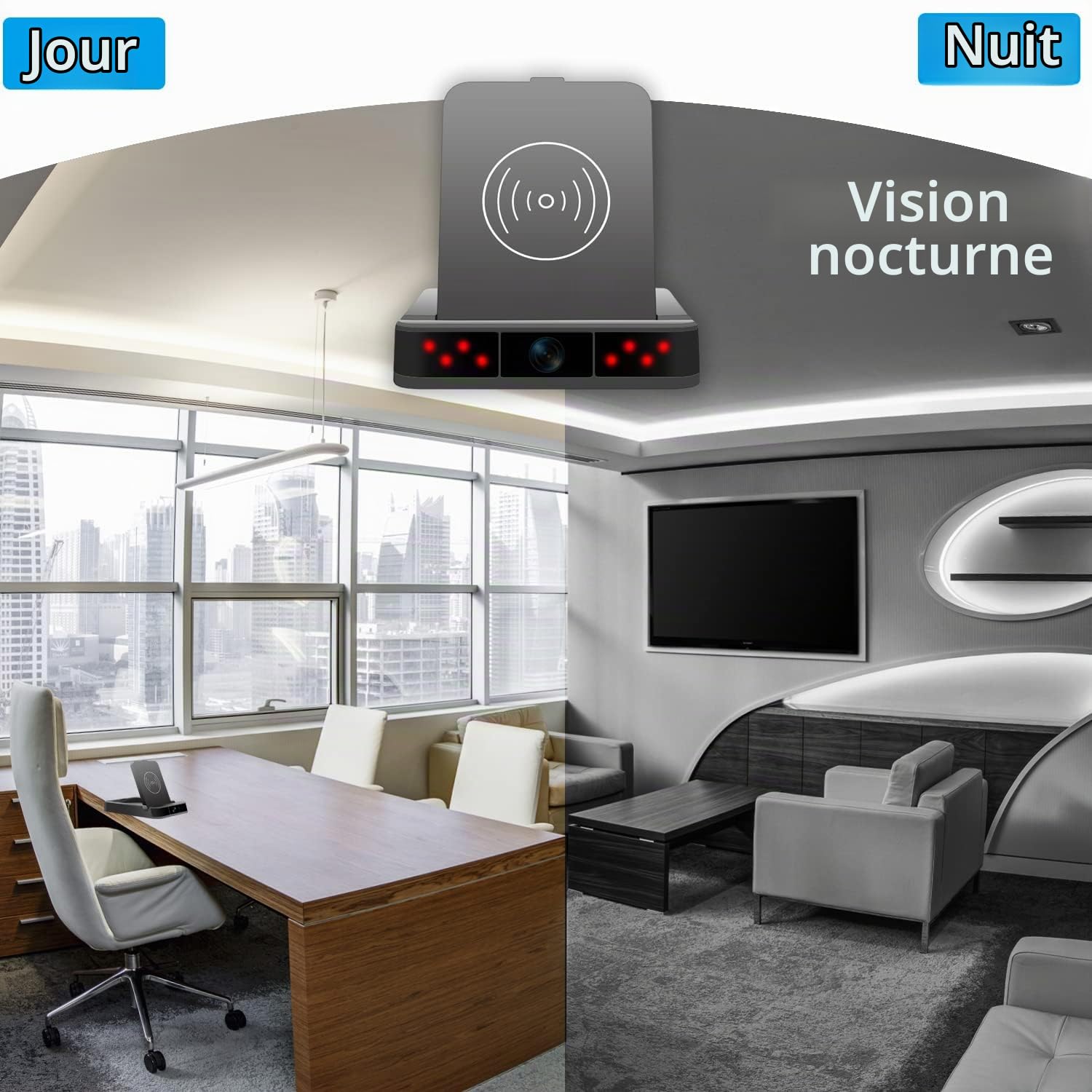 1080P Caméra Surveillance Wi-FI intérieure