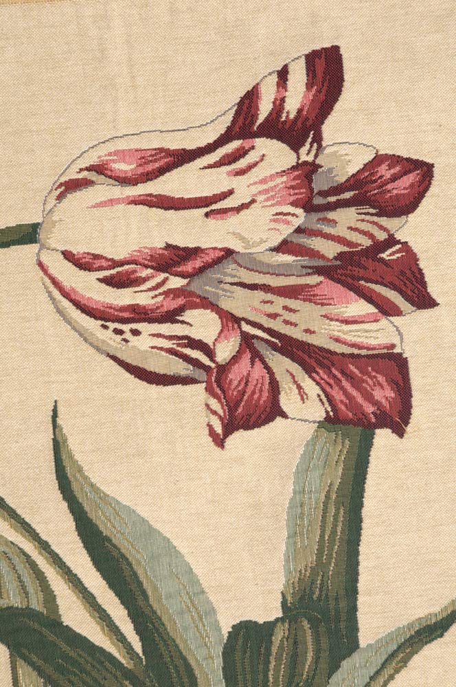 ヨーロッパ　タペストリー Amazon.co.jp: Fabrice de Villeneuve レッドチューリップ II