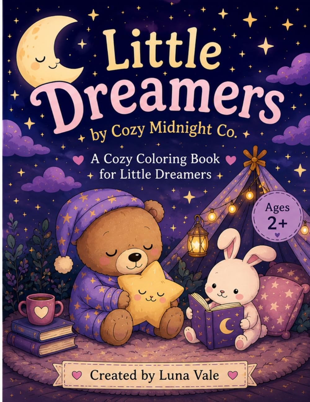 Little Dreamers: A Cozy Coloring Book for Little Dreamers