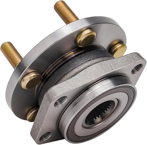 Miniatura 74 de Detroit Axle - Kit de cubos de rodamiento de rueda delantera de 6 piezas para Dodge Dart 2013-2016, Chrysler 200 2015-2017, 2 cojinetes de rueda