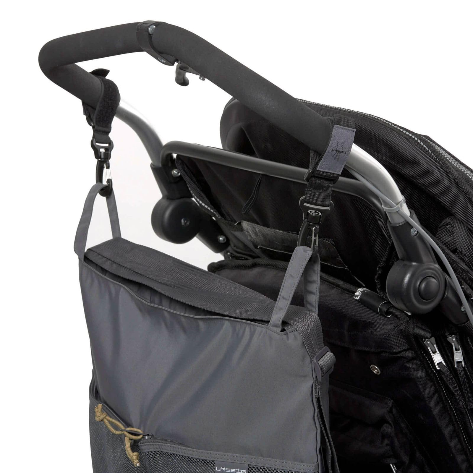 Lässig 1107004236, Borsa Buggy/Casual Conversion Buggy Bag Grigio Anthracite - 348 g