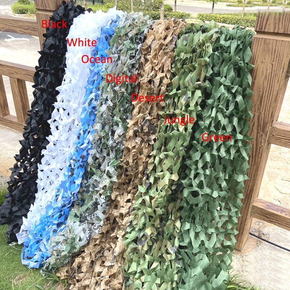 Tactical Area Bulk Roll Tarnnetz Camo Net Blinds Militärnetze für Sunshade Camping Shooting Jagd Party Dekoration Fotografie Hintergrund Autoabdeckungen