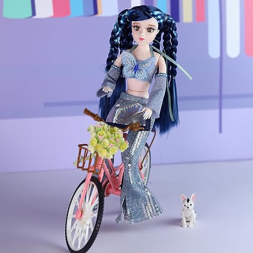 Miniatura 4 de ICY Fortune Days Muñeca de moda BJD de escala 16 de 12 pulgadas para niños mayores de 8 años (Alisha)