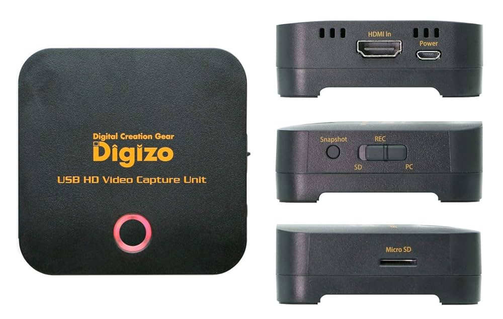 Amazon | プリンストン HDMIビデオキャプチャー 録画・編集