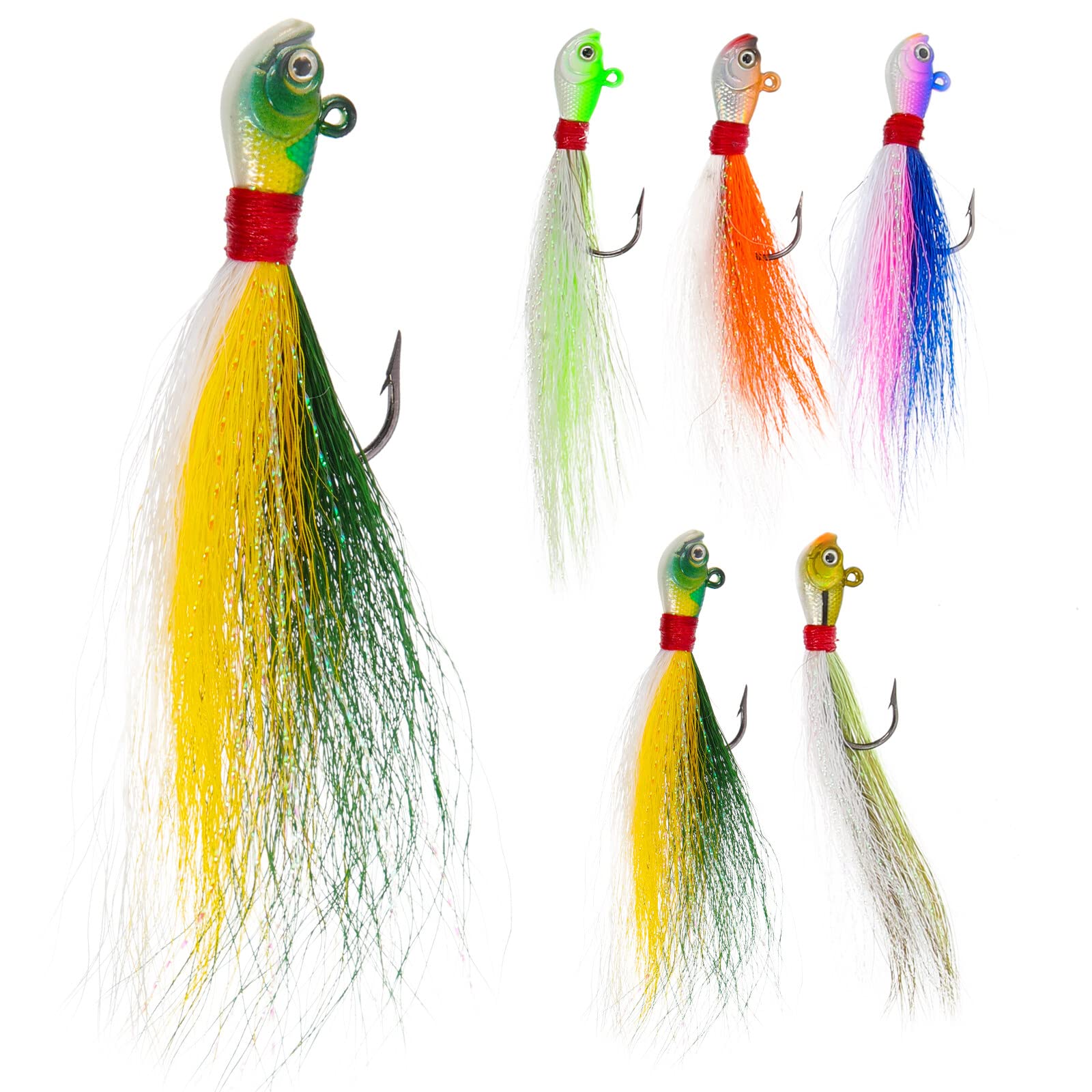 Theaque 5Pcs Geflschte Angeln Kder Bunte Angeln Kder Fisch Form Angeln  Kder Kleine Meer Angeln Kder Angeln Ausrstung : Amazon.de: Sonstiges