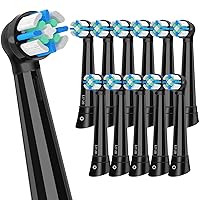 iO Testine Spazzolino Elettrico, Confezione da 12 Testine di Ricambio Compatibile