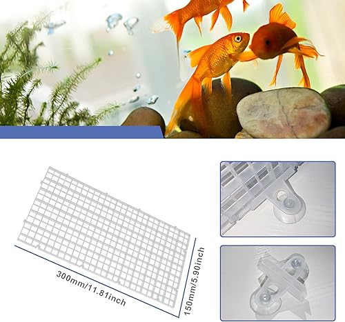 Miniatura 4 de Create idea Separador de panel de división para acuario, separador de panel de división para acuario, reproducción mixta transparente para mantener