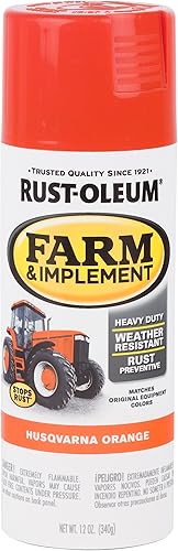 Vista 368 de Rust-Oleum Farm & Implement 280165-2PK - Pintura esmaltada, galón, negro brillante, paquete de 2
