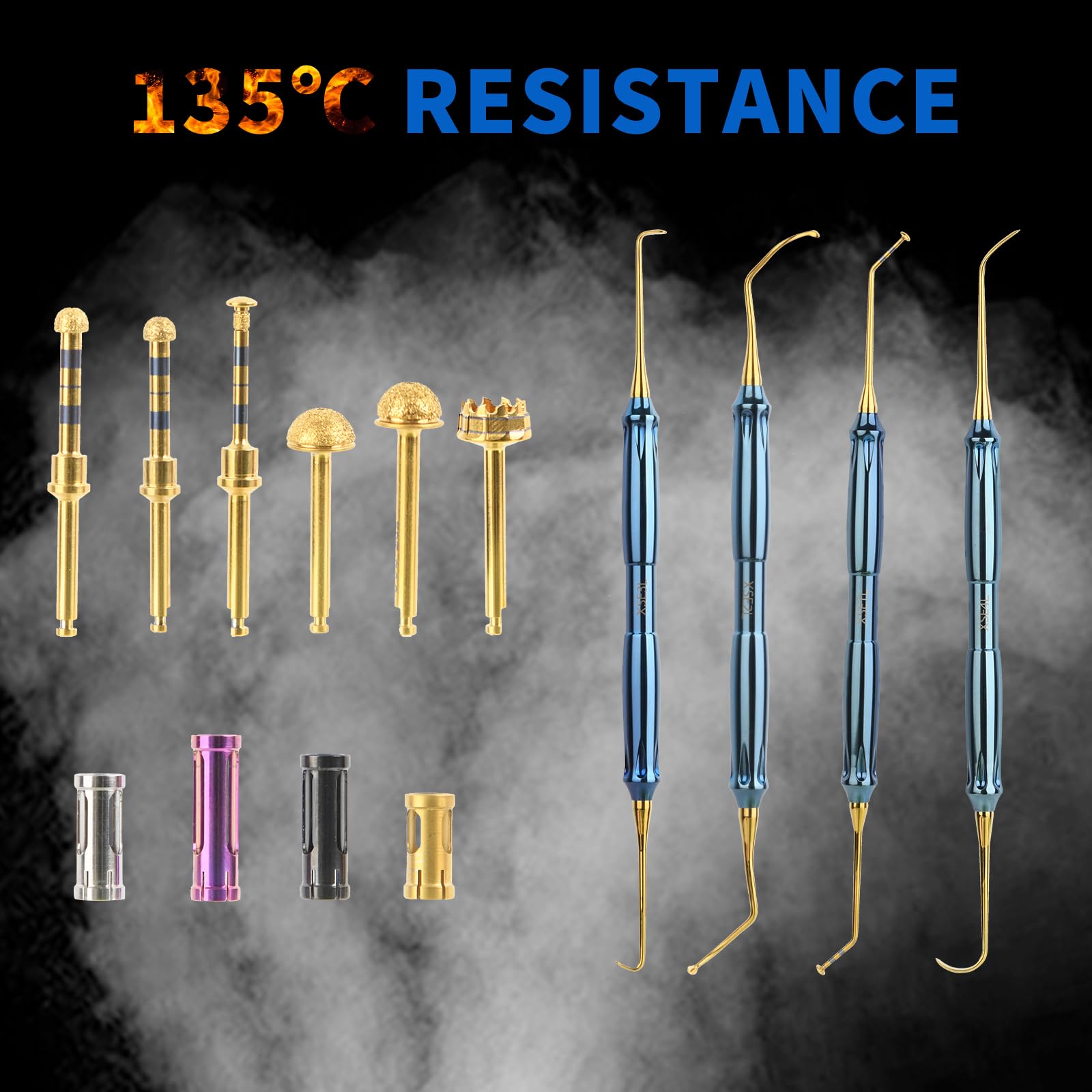 HDSK-01 Auxiliary Instrument System, D.ASK Maxi,llary Si,nus Lifting Tool Kit for Im,plant, Assisting Operation with Ultra-High Precision