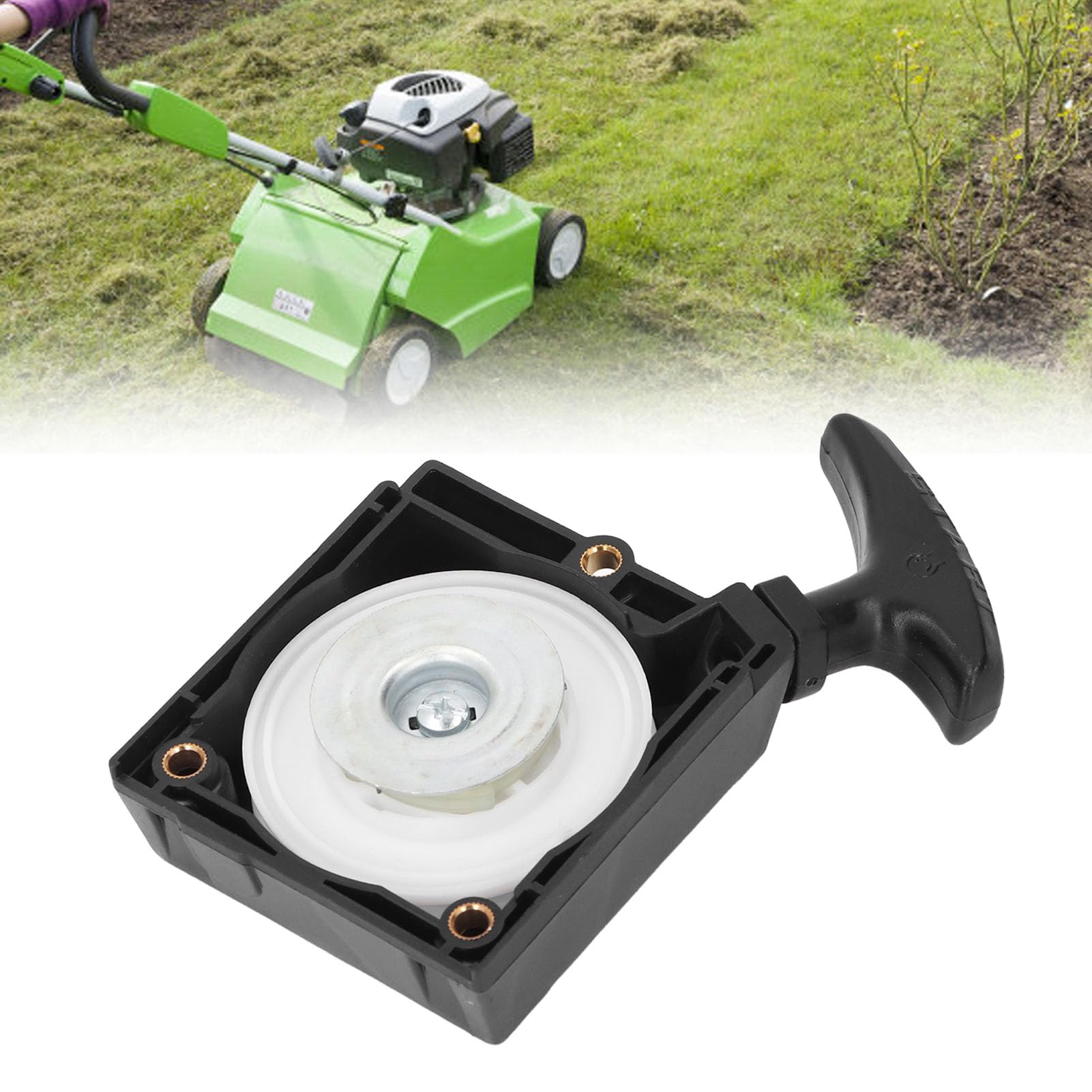 CHICIRIS Arrancador de Retroceso de Calidad para TH43 TH48 Diseñado para un Rendimiento Eficiente para Cortadoras de Césped Plástico 1 Unidad